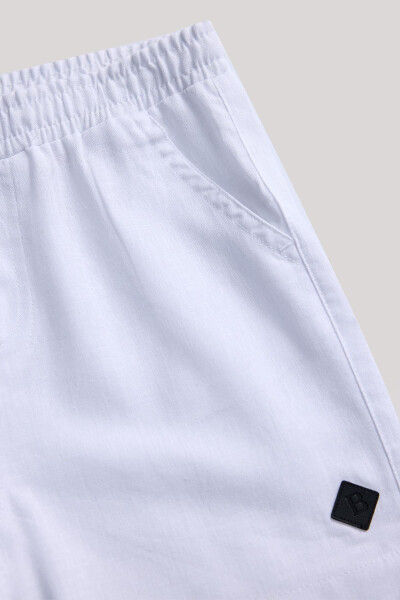 BG Store Baby Boy White Shorts - 6