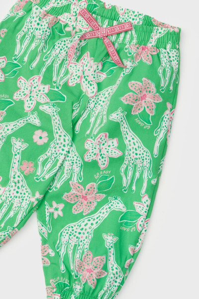 BG Store Baby Girl Patterned Sweatpants - 6