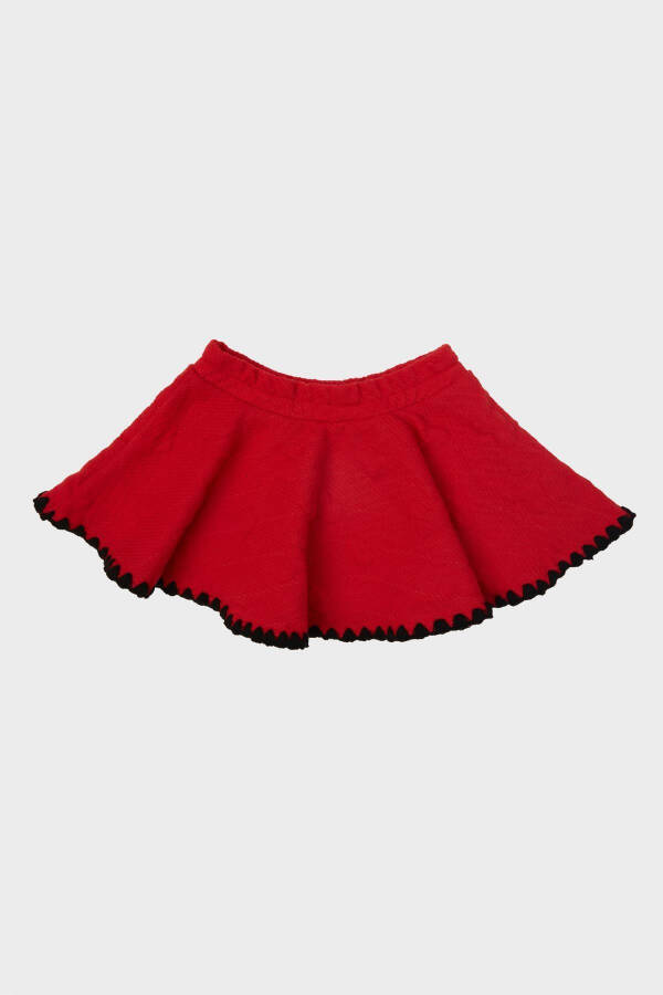 Bg Store Baby Girl Red Skirt 23pfwbg2301 - 2