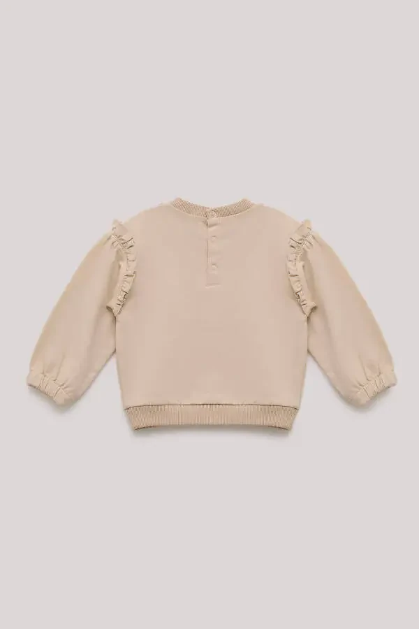 BG Store Baby Girl Salmon Sweatshirt - 2