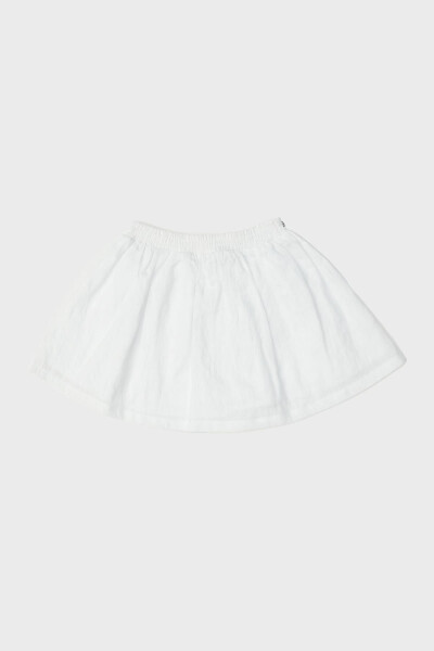 BG Store Baby Girl White Skirt - 2