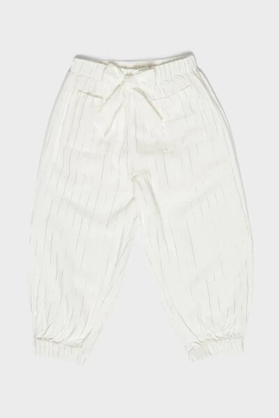 BG Store Baby Girl White Sweatpants - Modazone