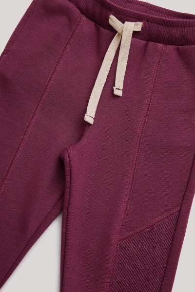 BG Store Bolalar uchun bordo rangli shim - 6