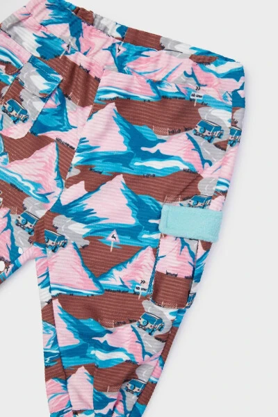 BG Store Boys Baby Patterned Sweatpants 23FW1BG1226 - 3