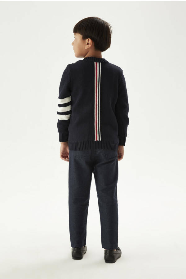 BG Store Boys Navy Cardigan 23FW1NB3720 - 11