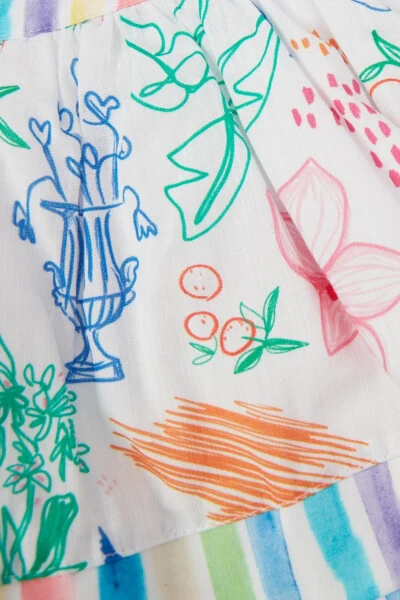 Bg Store Girl Baby Printed Skirt 23ss0bg2303 - 6