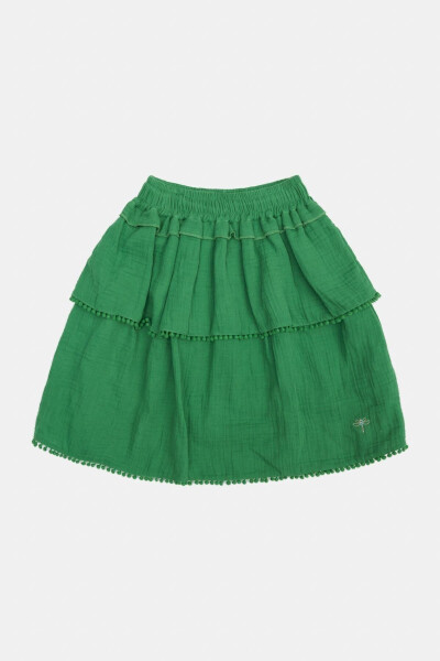 Bg Store Girls Green Skirt 23ss0tj4307 - 8