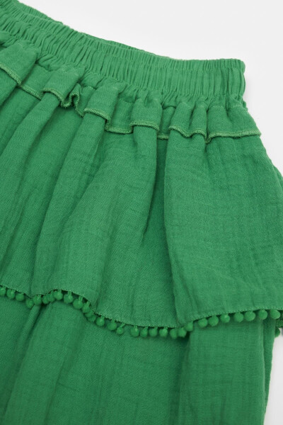 Bg Store Girls Green Skirt 23ss0tj4307 - 10