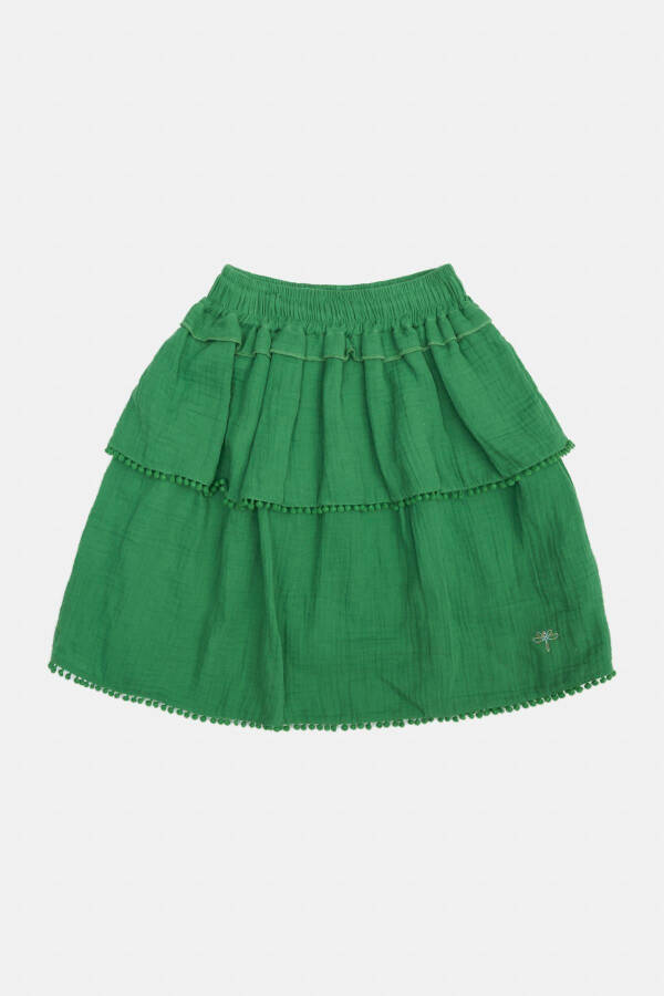 Bg Store Girls Green Skirt 23ss0tj4307 - 5