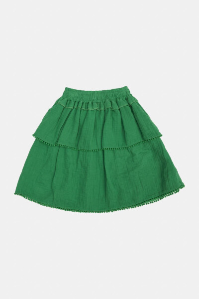 Bg Store Girls Green Skirt 23ss0tj4307 - 6