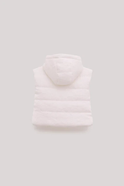 BG Store White Vest for Baby Girl - 2