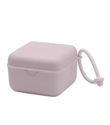 BIBS Pacifier Box, Dusky Lilac - 1