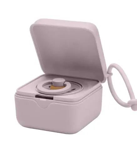 BIBS Pacifier Box, Dusky Lilac - 2