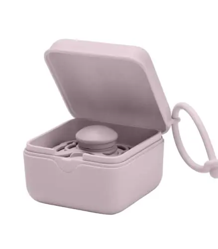 BIBS Pacifier Box, Dusky Lilac - 4