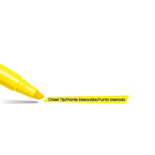 BIC Brite Liner Highlighter, Chisel Tip For Broad Highlighting and Fine Underlining, Assorted Colors, 12-Count (Pack of 18, 216 Count Total) - 3