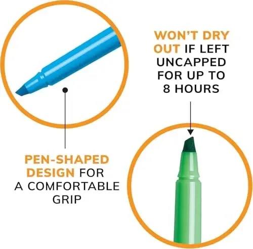 BIC Brite Liner Highlighters, Chisel Tip, 12-Count Pack of Highlighters Assorted Colors, Ideal Highlighter Set for Organizing and Coloring - 5