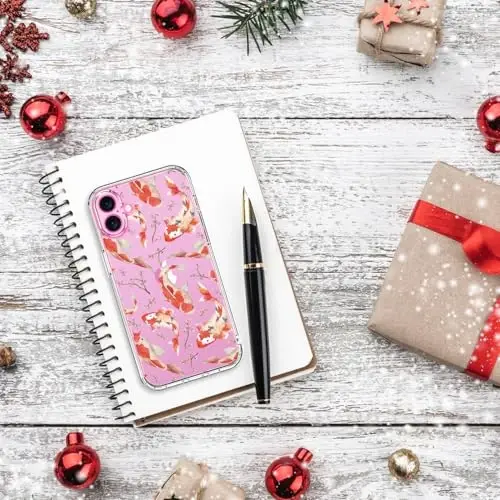bicol Compatible with iPhone 16 Case, Crystal Acrylic Clear Cover | Wireless Charging, Slim Fit Shockproof Protective Phone Cover, Fashionable Pattern Designs for Girls Women - 6
