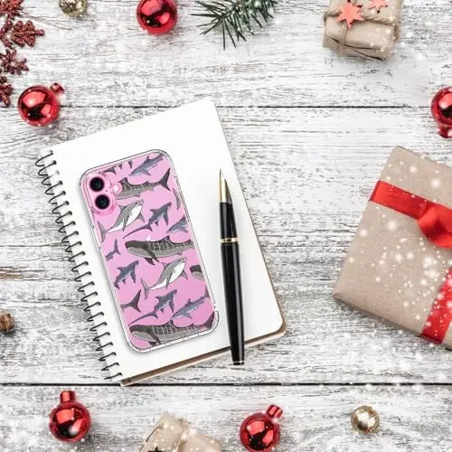 bicol for iPhone 16 Case with Screen Protector, Enhanced Camera Protection, Crystal Acrylic Clear with Fashionable Designs for Girls Women, Slim Fit Protective Phone Cover 6.1