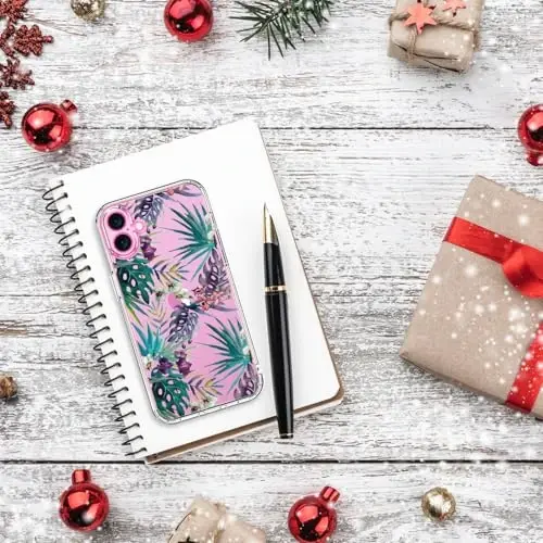 Bicol iPhone 16 uchun g'ilof, ekran himoyachisi, kuchaytirilgan kamera himoyasi, kristall akril tiniq, qizlar va ayollar uchun moda dizaynlari bilan, ingichka himoya telefon qopqog'i 6.1