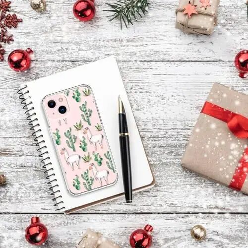 bicol Совместим с чехлом для iPhone 15 Plus, прозрачный акриловый чехол | Беспроводная зарядка, тонкий ударопрочный защитный чехол, модный дизайн для девушек и женщин - 6