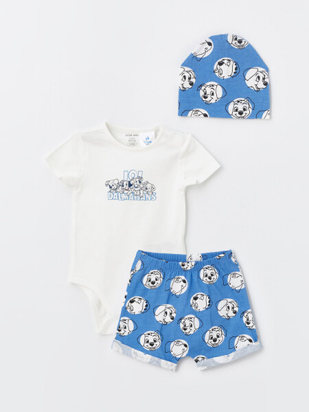 Bicycle Collar 101 Dalmatian Printed Baby Boy Hospital Set - 8