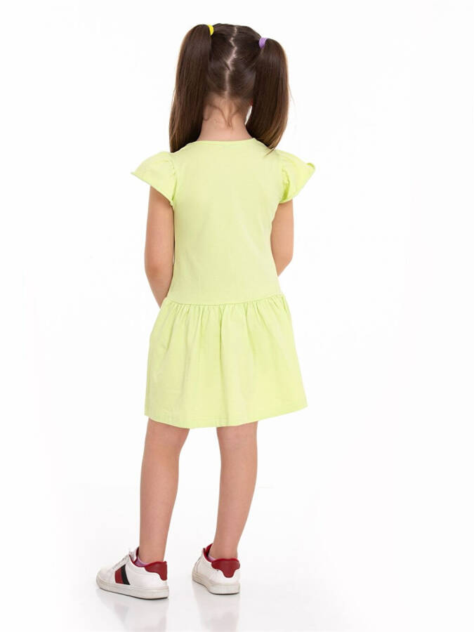 Bicycle Collar Baby Girl Dress - 4