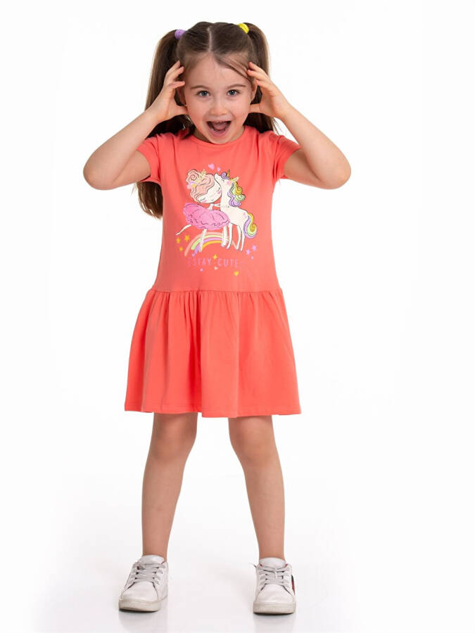 Bicycle Collar Baby Girl Dress - 12