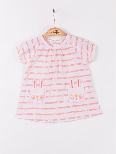 Bicycle Collar Baby Girl Dress - LC WAIKIKI