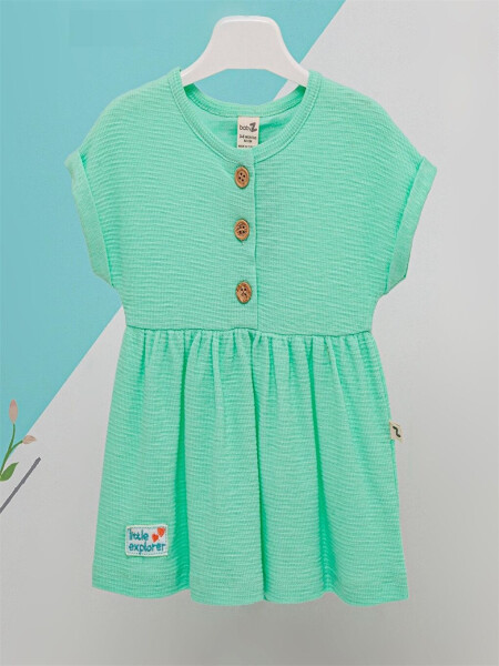 Bicycle Collar Baby Girl Dress - LC WAIKIKI