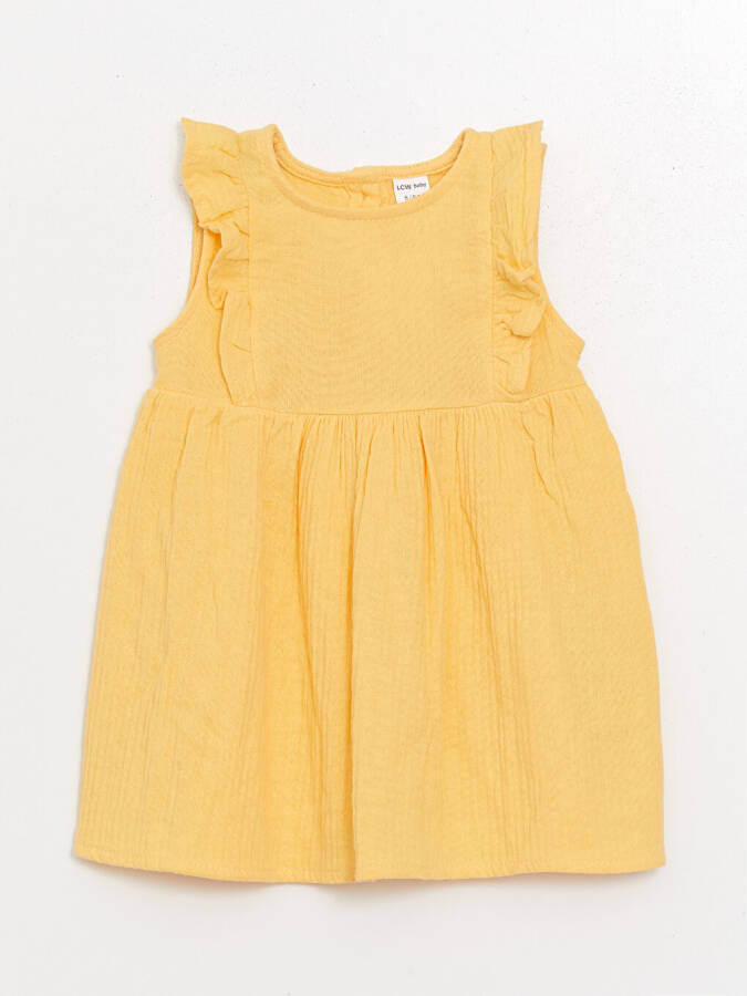 Bicycle Collar Baby Girl Dress - 3