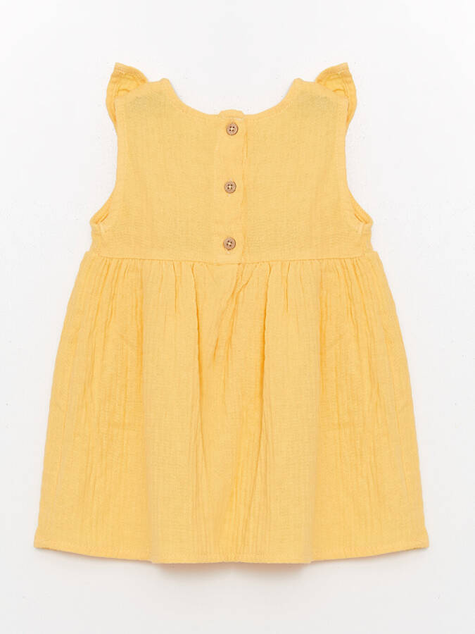 Bicycle Collar Baby Girl Dress - 4