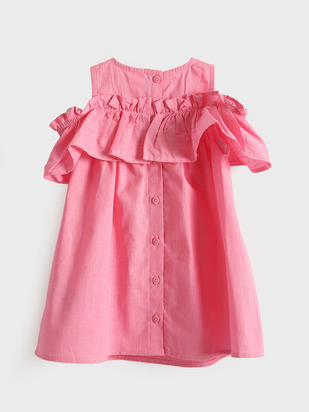 Bicycle Collar Baby Girl Dress - 2
