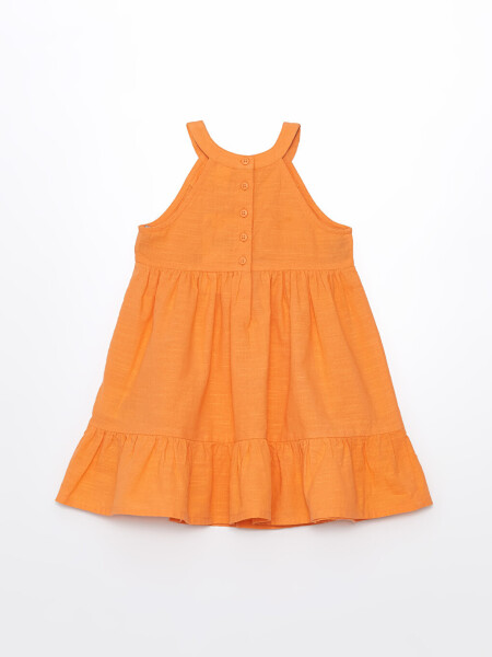 Bicycle Collar Baby Girl Lace Dress - 5