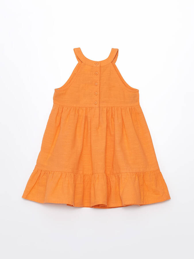 Bicycle Collar Baby Girl Lace Dress - 5