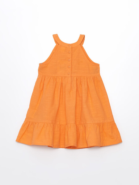 Bicycle Collar Baby Girl Lace Dress - 2