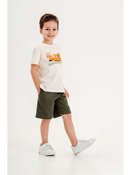 Bicycle Collar Boy Baby T-shirt and Shorts 2 Pack - 6