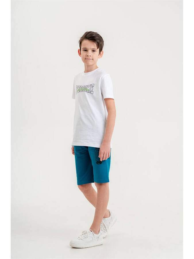 Bicycle Collar Boy's T-Shirt and Shorts - 6