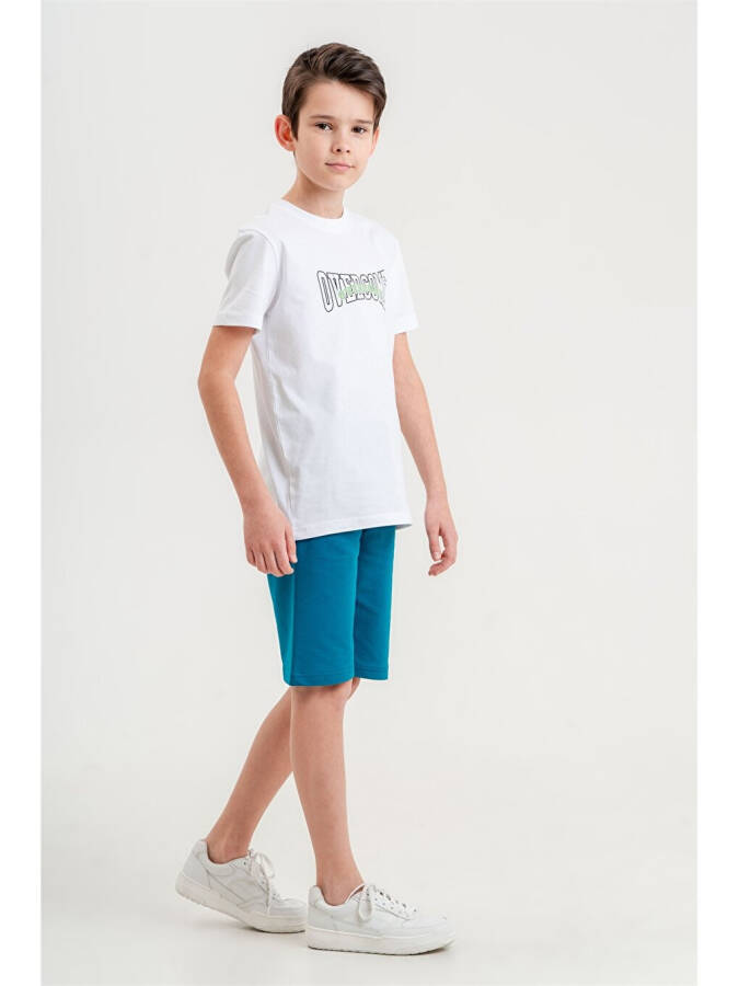 Bicycle Collar Boy's T-Shirt and Shorts - 7