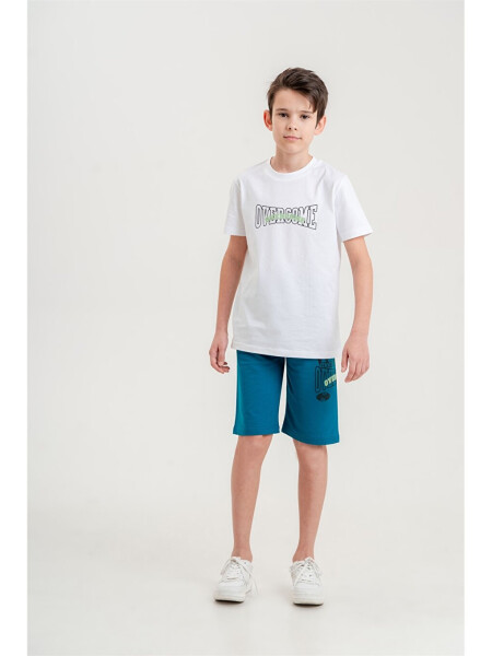 Bicycle Collar Boy's T-Shirt and Shorts - 8