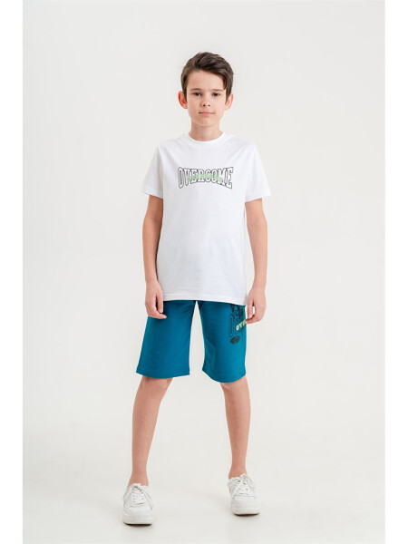 Bicycle Collar Boy's T-Shirt and Shorts - 9