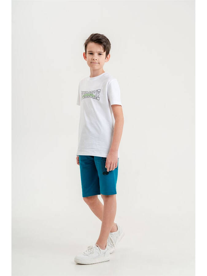 Bicycle Collar Boy's T-Shirt and Shorts - 1