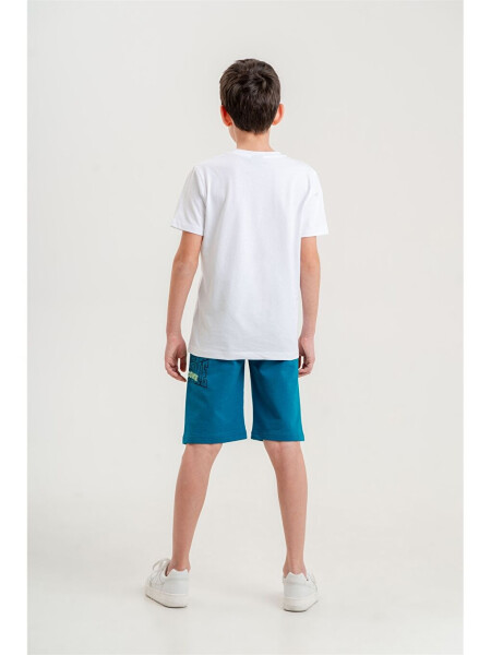 Bicycle Collar Boy's T-Shirt and Shorts - 5