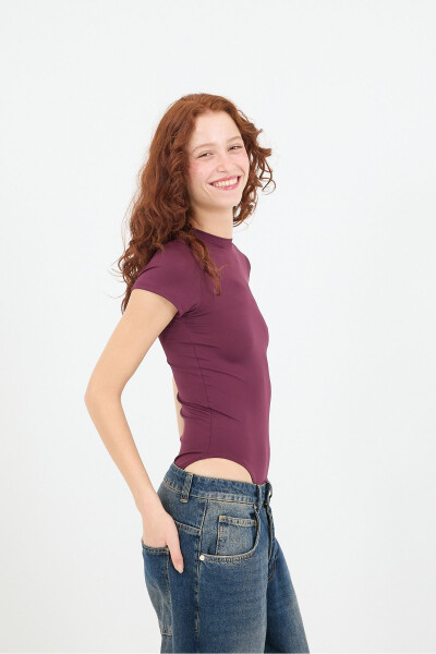 Bicycle Collar Short Sleeve Bodysuit Z24-0043-H8 - 2