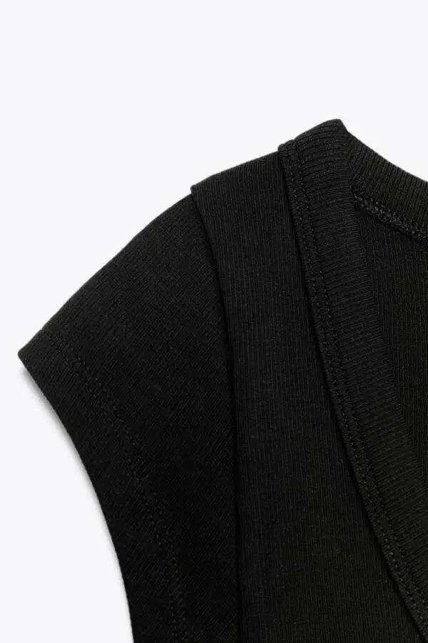 BICYCLE COLLAR T-SHIRT-Black - 3