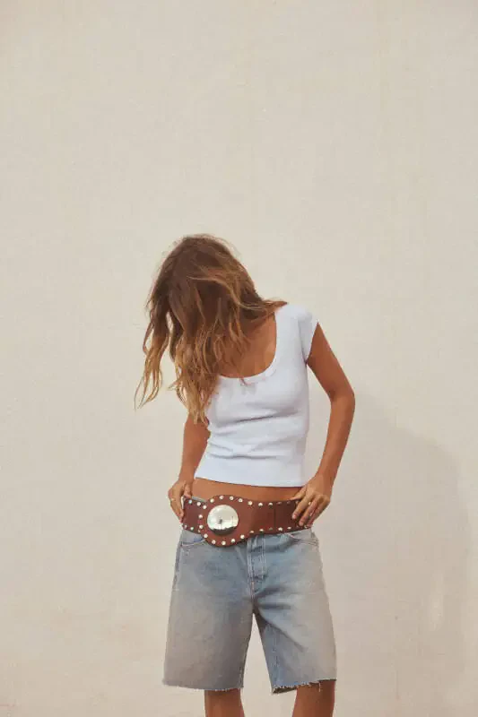 BICYCLE COLLAR T-SHIRT-White - 1