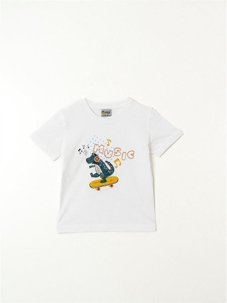 Bicycle Neck Baby Boy T-Shirt - 4