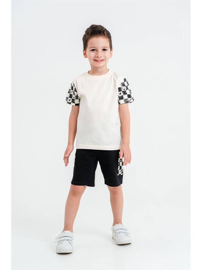 Bicycle Neck Baby Boy T-Shirt and Shorts Set of 2 - 6