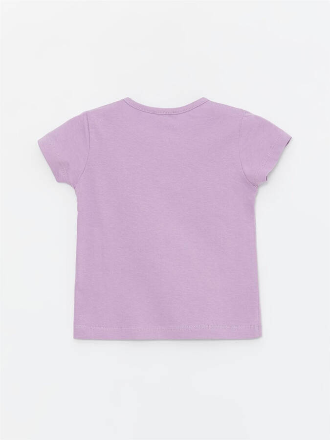 Bicycle Neck Baby Girl T-Shirt - 6