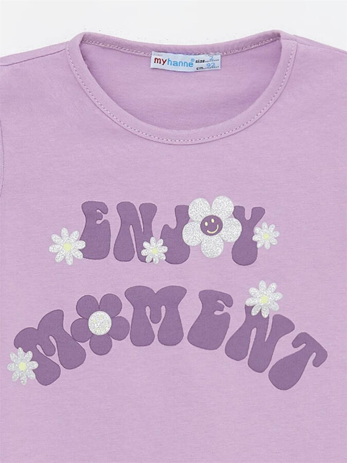 Bicycle Neck Baby Girl T-Shirt - 2