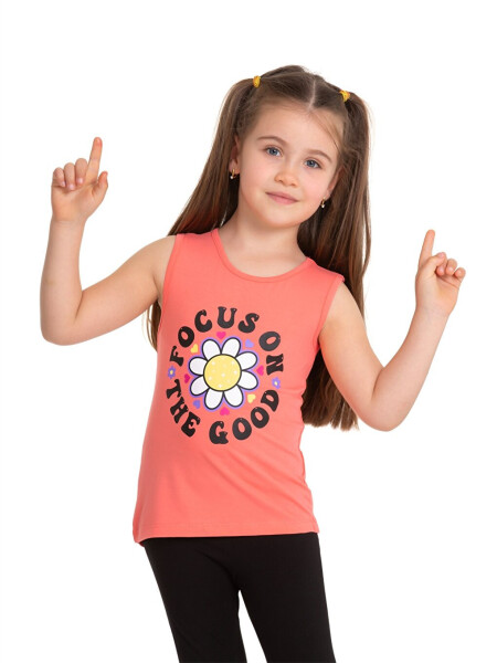 Bicycle Neck Baby Girl Tank Top - 6